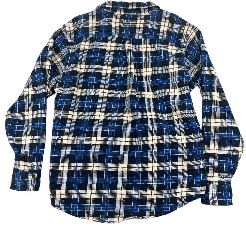 Men's Orvis 100% Cotton‎ Flannel Plaid Shirt Jacket Large - Picture 4 of 14